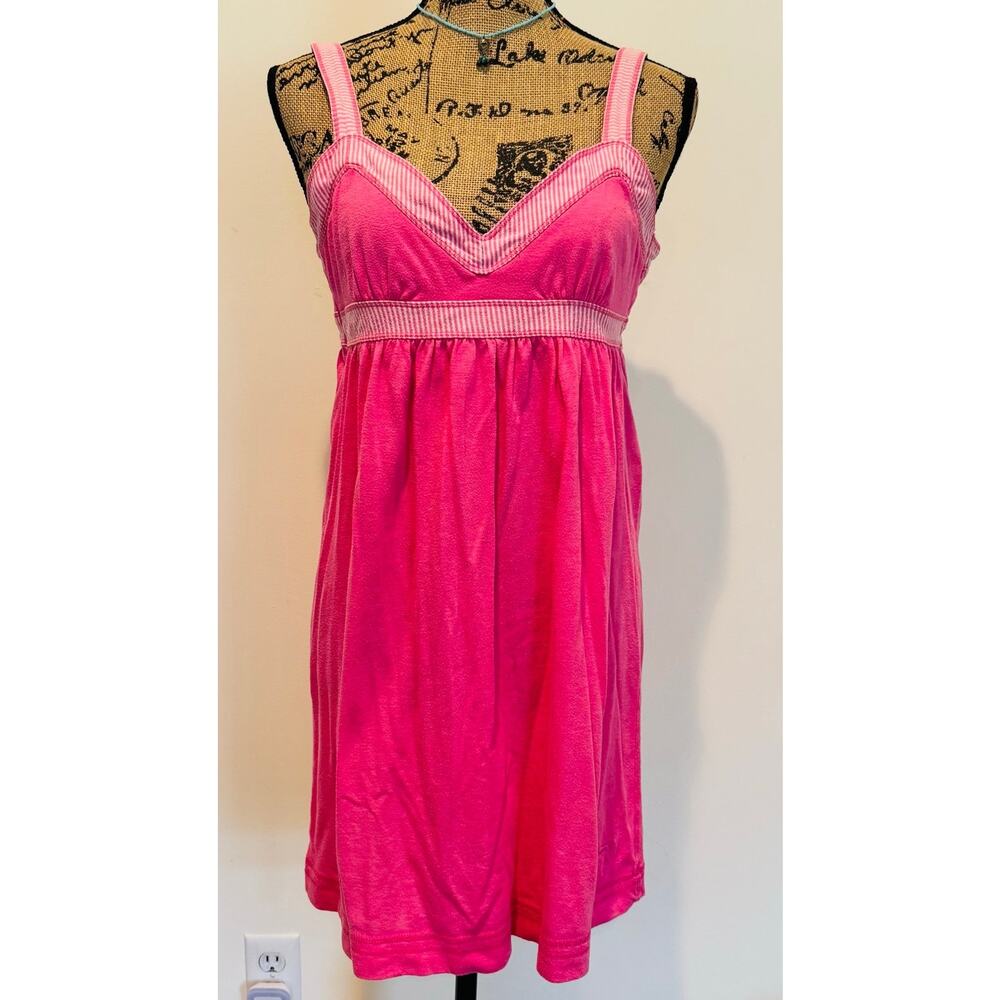 Victoria's Secret PINK Womens Sundress Halter Cotton Dress Size Small